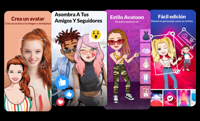 Aplicación Avatoon – Crea tu propio avatar gratuito con esta app