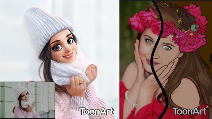 Aplicación ToonArt – Transforma tu foto en dibujo en unos pocos clics